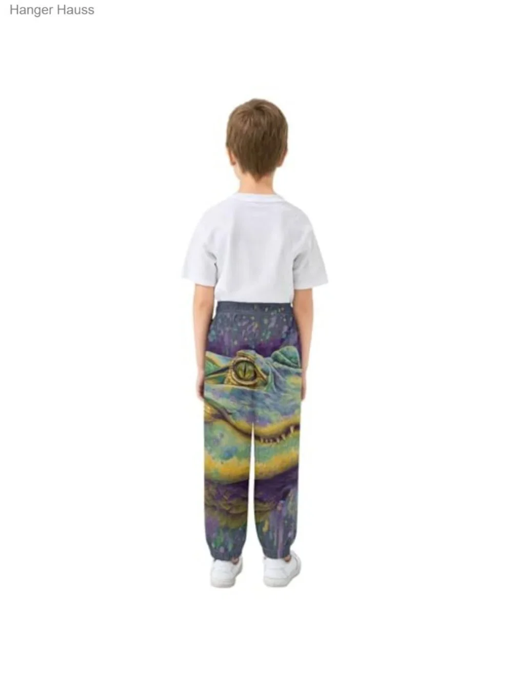 Kids Jogger Sweatpants with Pockets Elastic Waist Cuffed Athletic